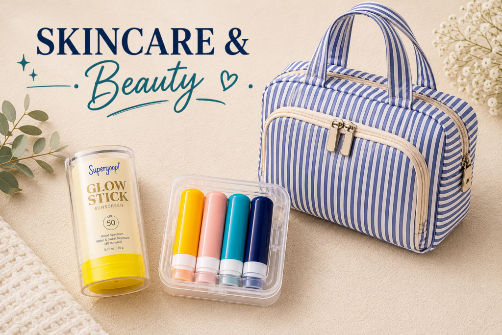 Skincare and beauty items must have for Europe.