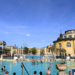 pictue of people enjoying budapest thermal baths