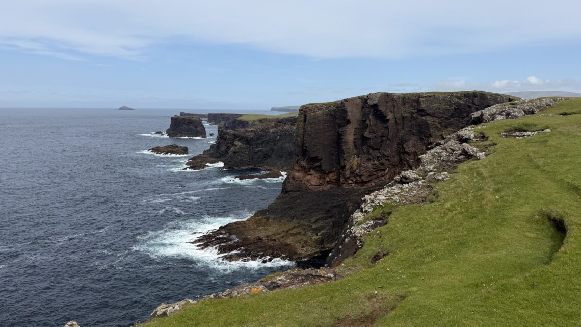 Coastal scene in Scotland
