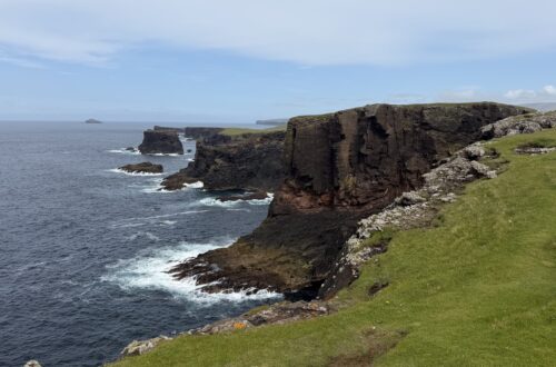 Coastal scene in Scotland