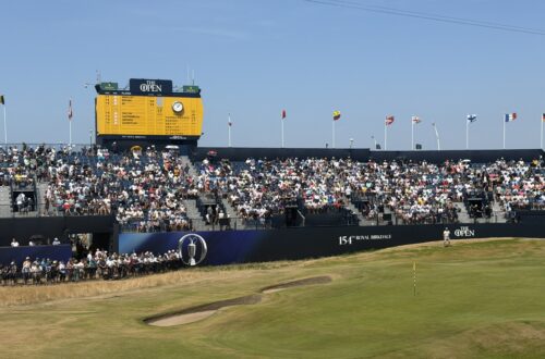 attending the open championship